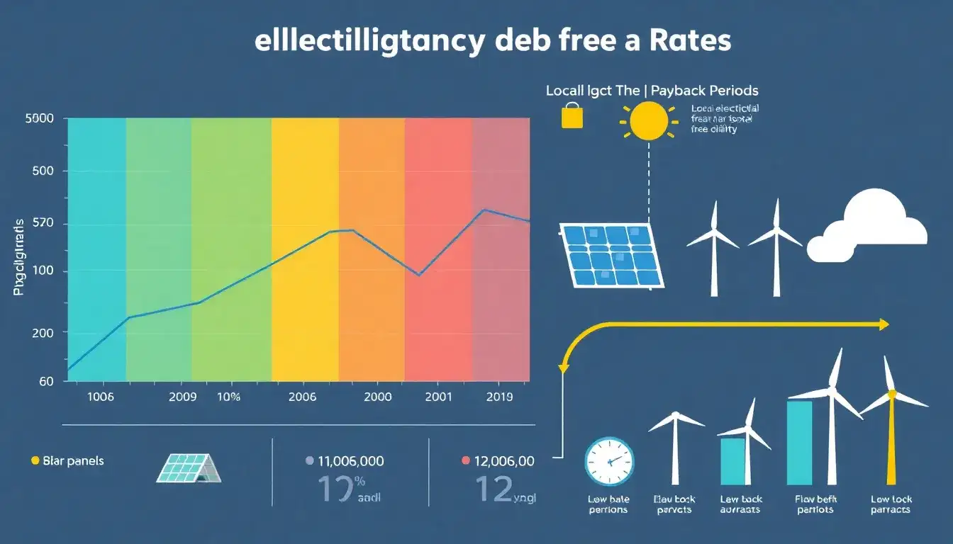 What impact does local electricity rate fluctuation have on the payback period