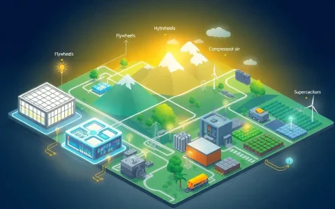 What are the main types of energy storage systems used for peak demand management