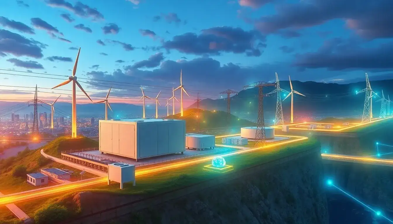 How do grid-level energy storage systems improve grid stability