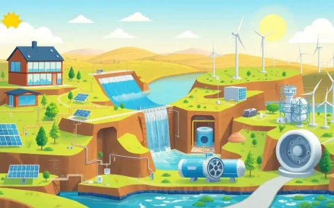 What are the most common types of energy storage systems used for renewable energy