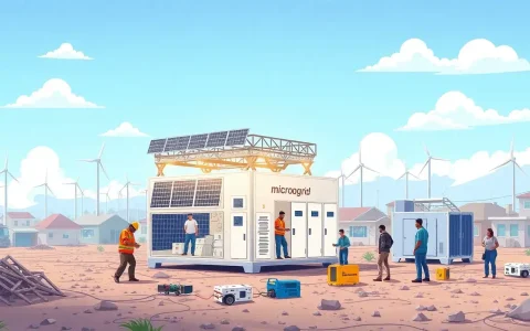 What role do microgrids play in disaster relief efforts