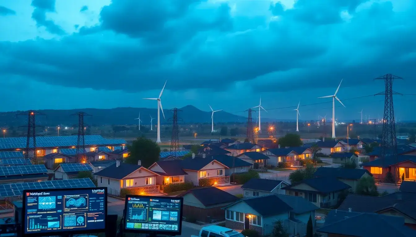 How do microgrids enhance cybersecurity during disasters