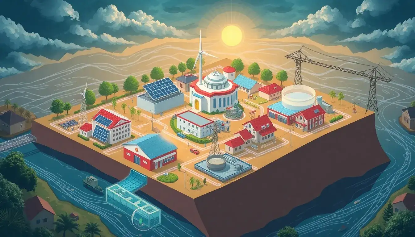 What role do microgrids play in supporting critical infrastructure during disasters
