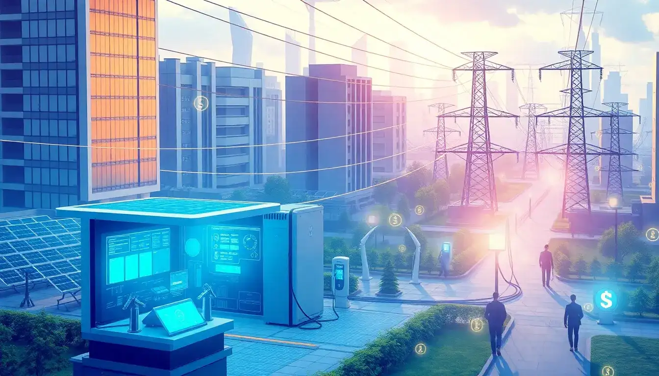 What are the cost advantages of having an on-grid mode for microgrids