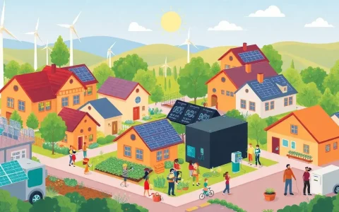 How do microgrids and battery storage systems enhance community resilience