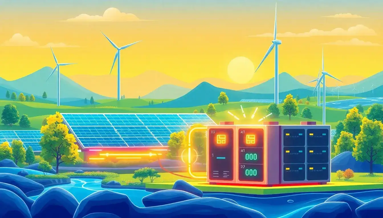 What role does battery energy storage play in supporting renewable energy