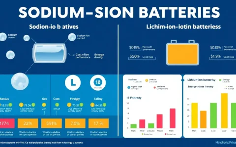How do sodium-ion batteries compare to lithium-ion batteries in terms of cost and performance