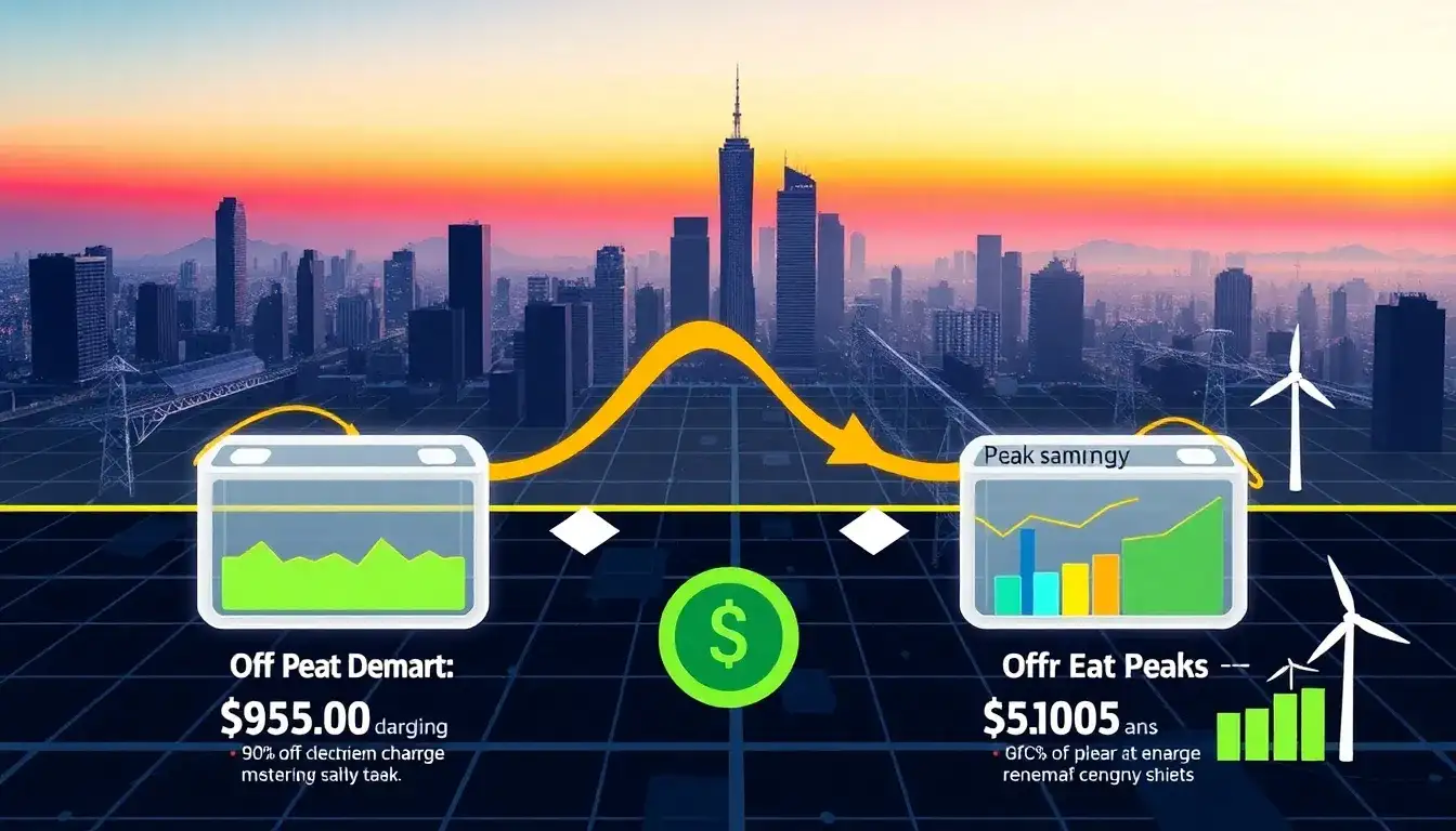 How does peak shaving with battery energy storage systems reduce electricity costs