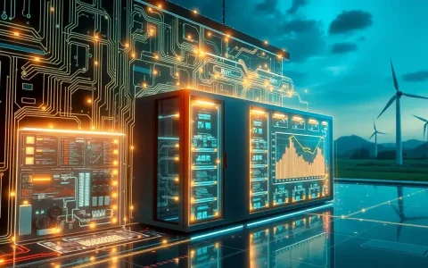 What role does intelligent control software play in the efficiency of battery energy storage systems