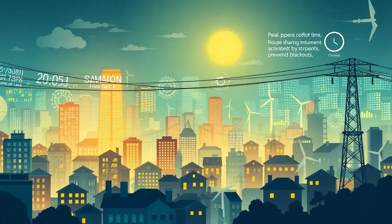 How does peak shaving contribute to grid stability and preventing blackouts