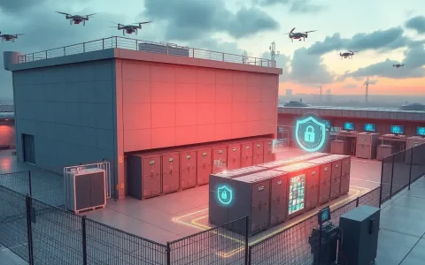 How can physical security measures be integrated with cybersecurity protocols in energy storage systems