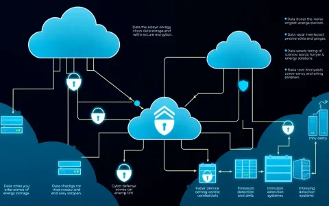 What role do cloud-based systems play in the cybersecurity of energy storage
