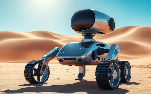 First Domestic 5G Smart Solar Cleaning Robot Launched by Guoshen Company in China's Desert Regions