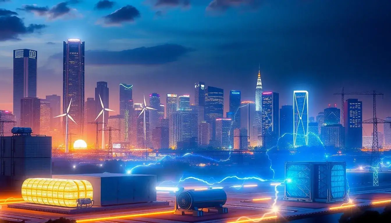 What role does energy storage play in preventing blackouts