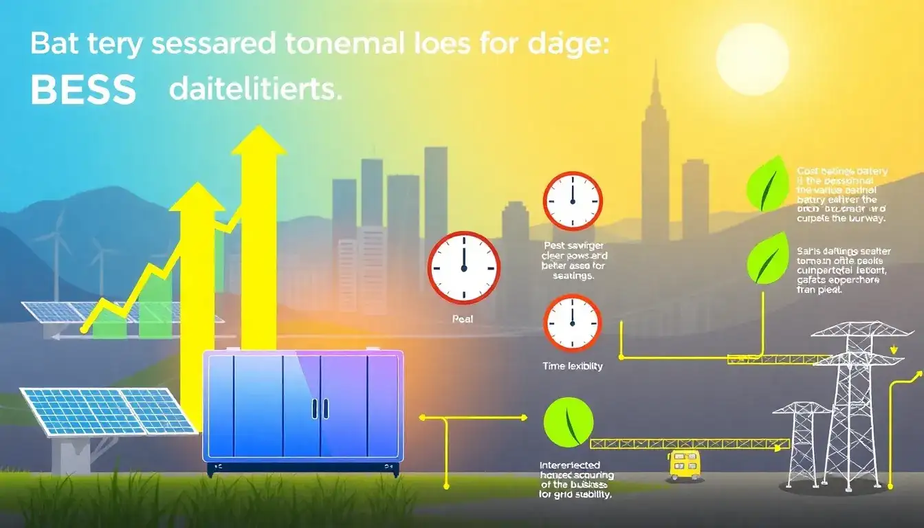 What are the main benefits of using battery energy storage systems for load shifting