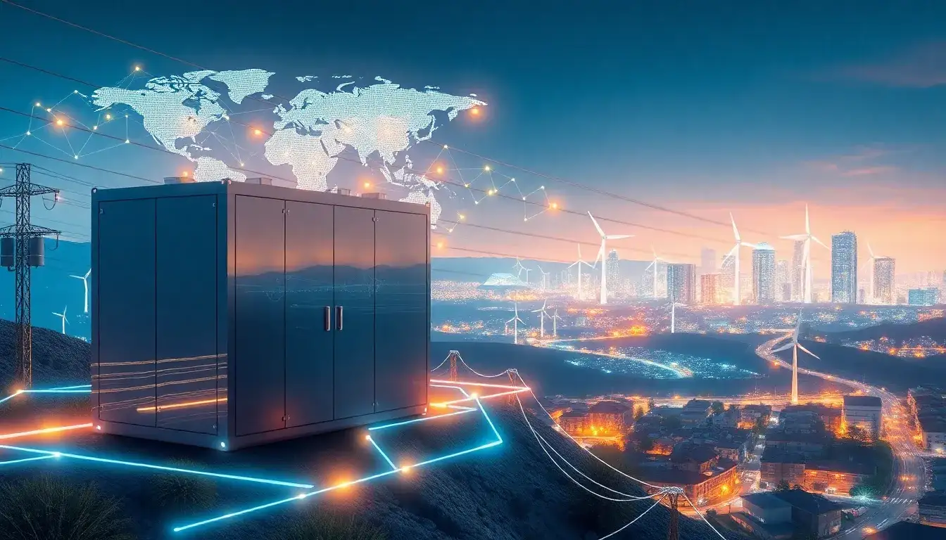 How does battery storage help stabilize the electricity grid