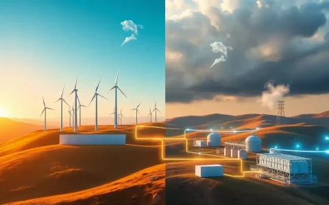 How does energy storage help manage the variability of wind energy