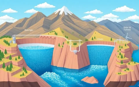 How does pumped hydroelectric storage work