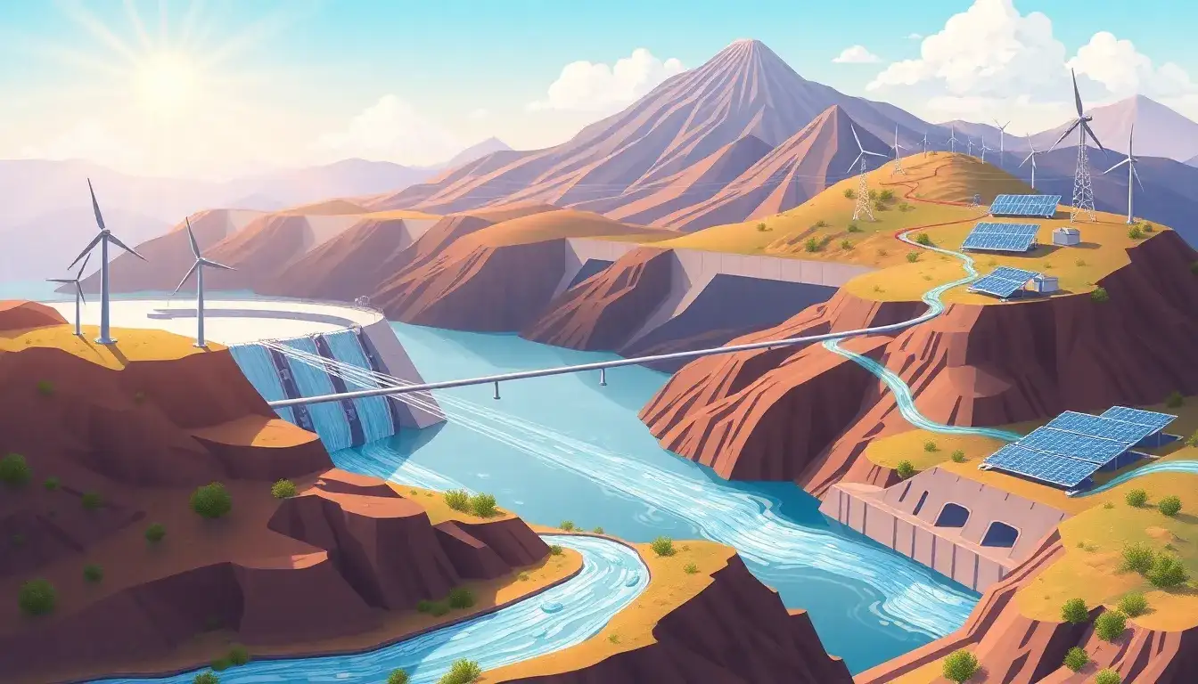 How does pumped-storage hydroelectricity interact with renewable energy sources