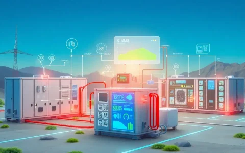 What role do battery management systems play in optimizing the performance of lithium-ion batteries in grid-scale energy storage