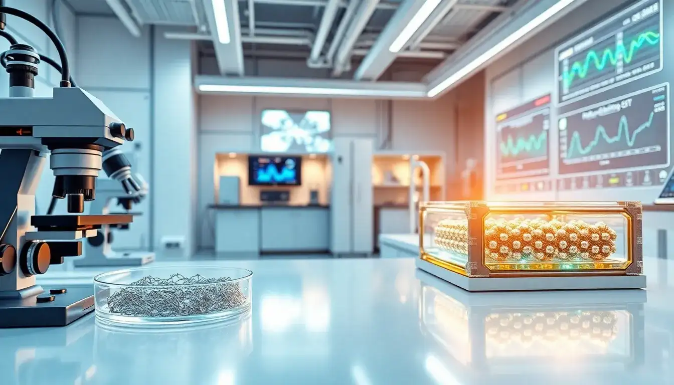 What role do nanomaterials play in the development of high-energy density batteries