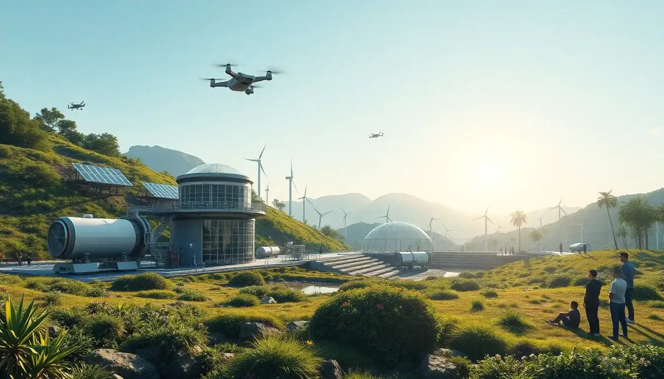 Are there any innovative technologies being developed to reduce the environmental impact of lithium mining