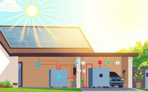 How do residential energy storage systems work with solar panels