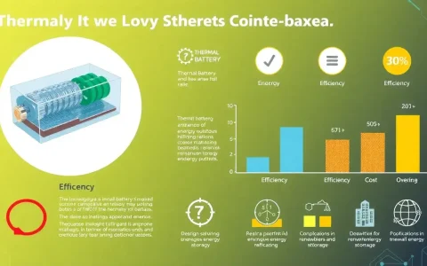 How does the efficiency of thermal batteries impact their overall cost-effectiveness