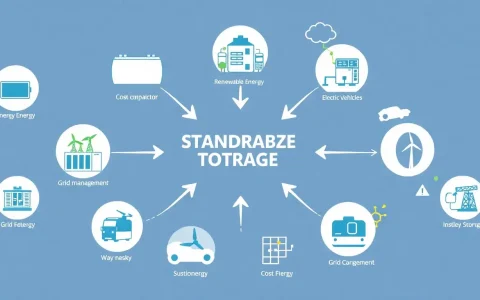 How can standardization in energy storage systems help reduce implementation costs
