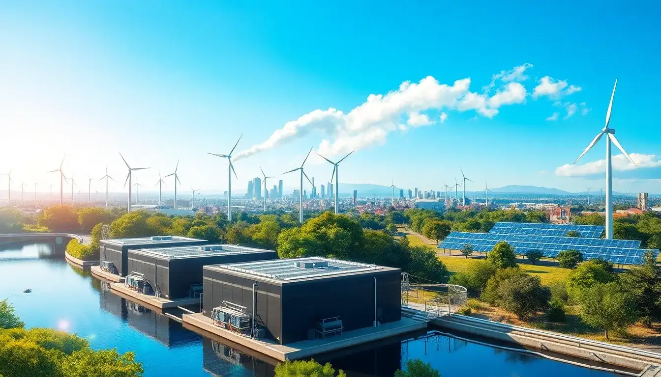 How does energy storage help in reducing greenhouse gas emissions