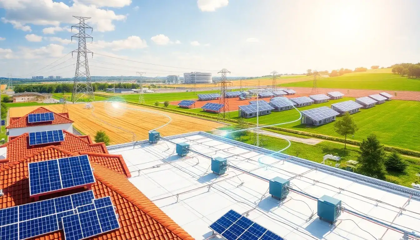 What role do microinverters play in improving grid stability