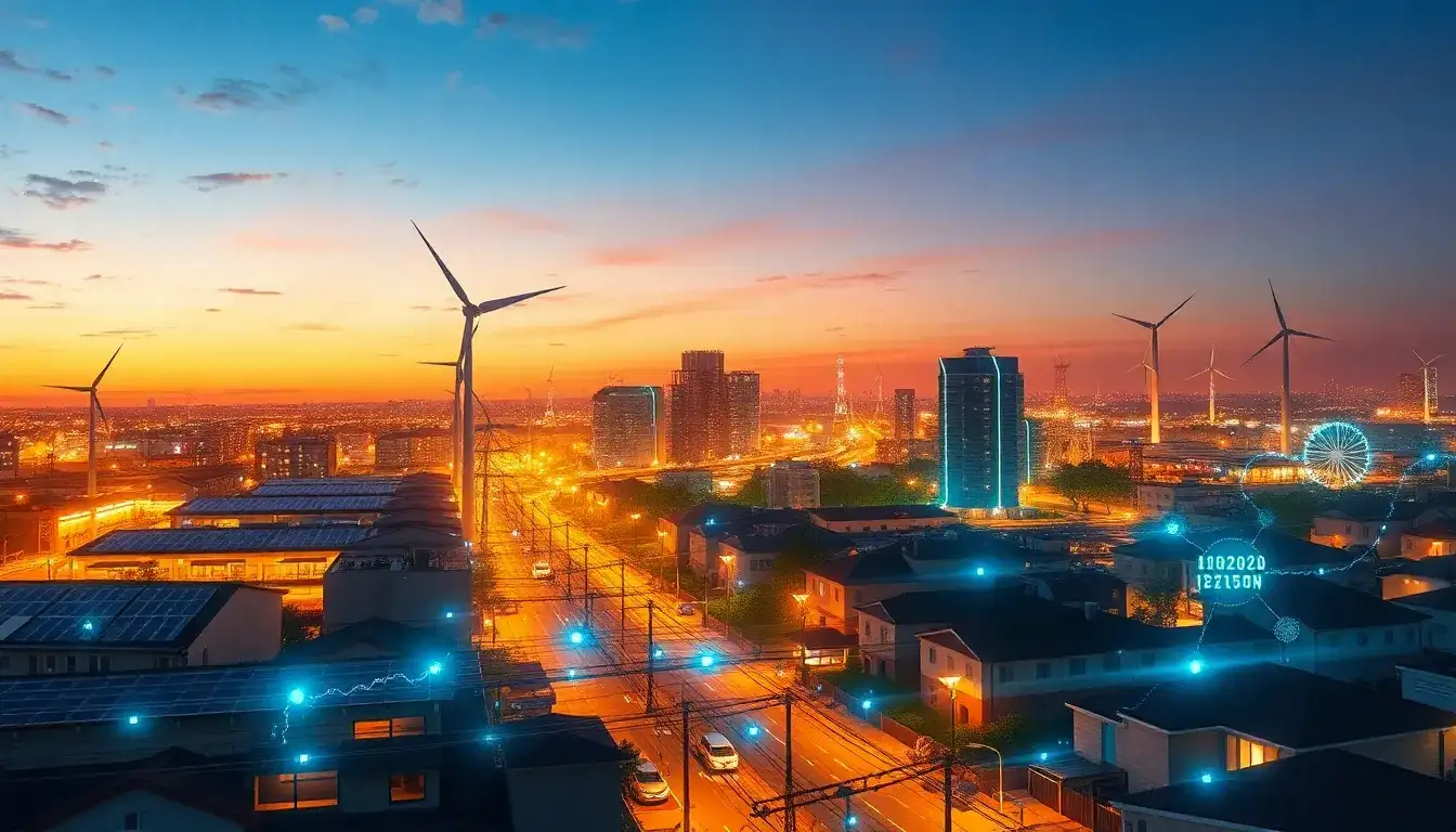 What role do smart grids play in integrating intermittent energy sources