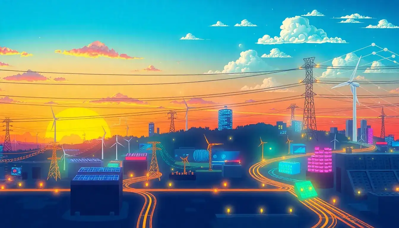 How does grid flexibility contribute to managing renewable energy fluctuations