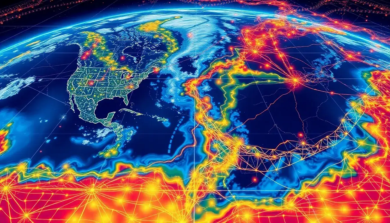 How do high-resolution weather forecasts specifically enhance grid stability