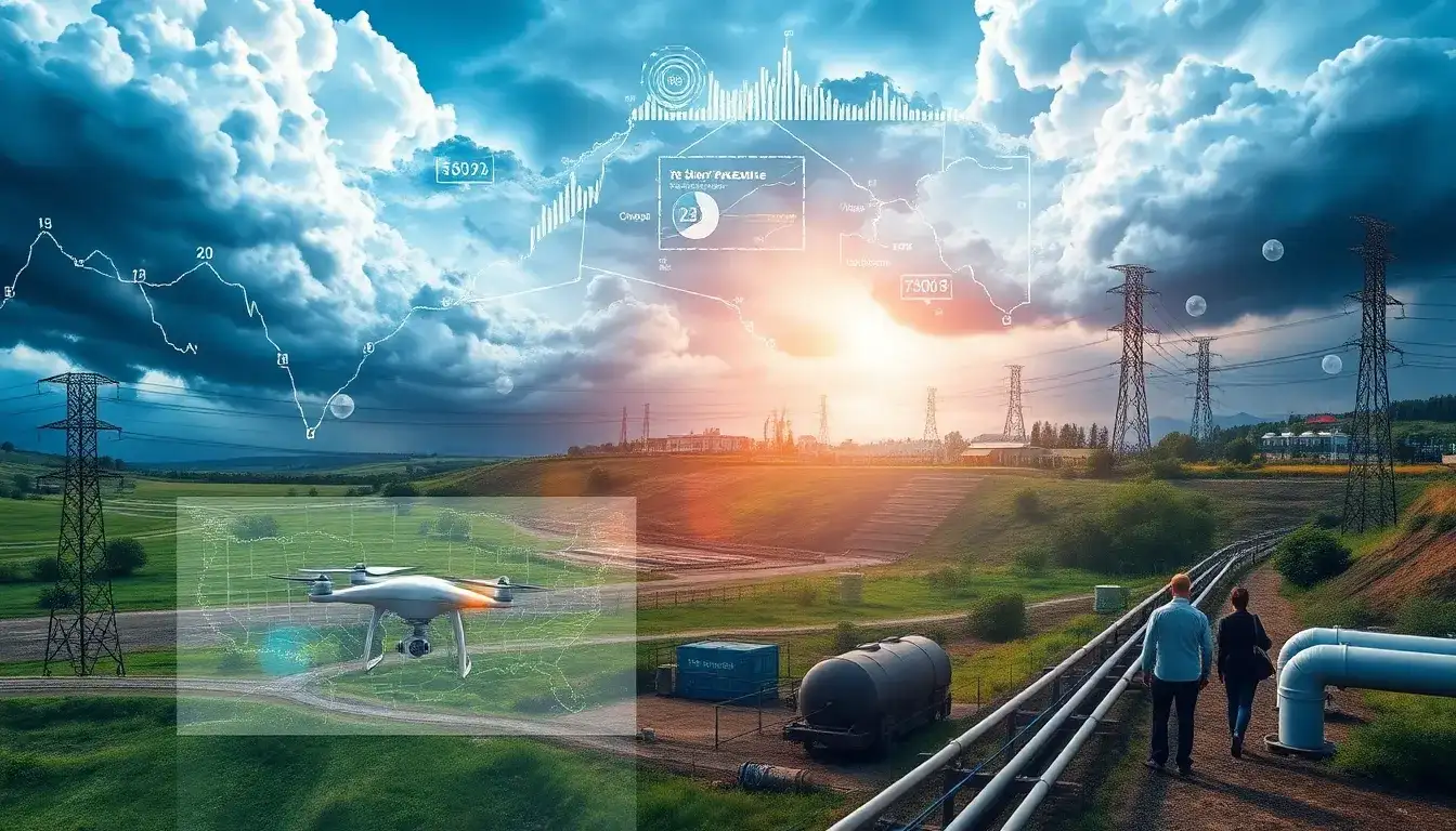 How do high-resolution weather models contribute to better asset protection for utilities