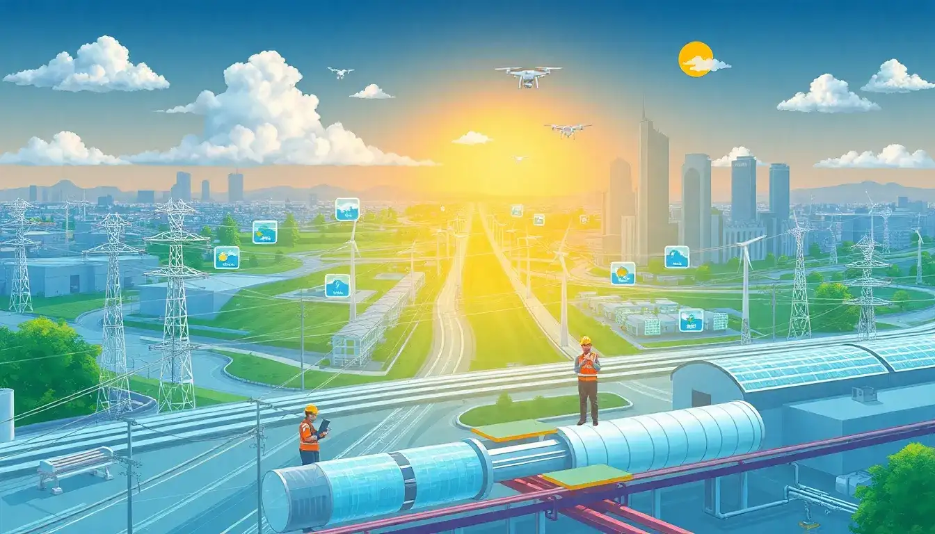 How does localized forecasting improve asset protection for utilities