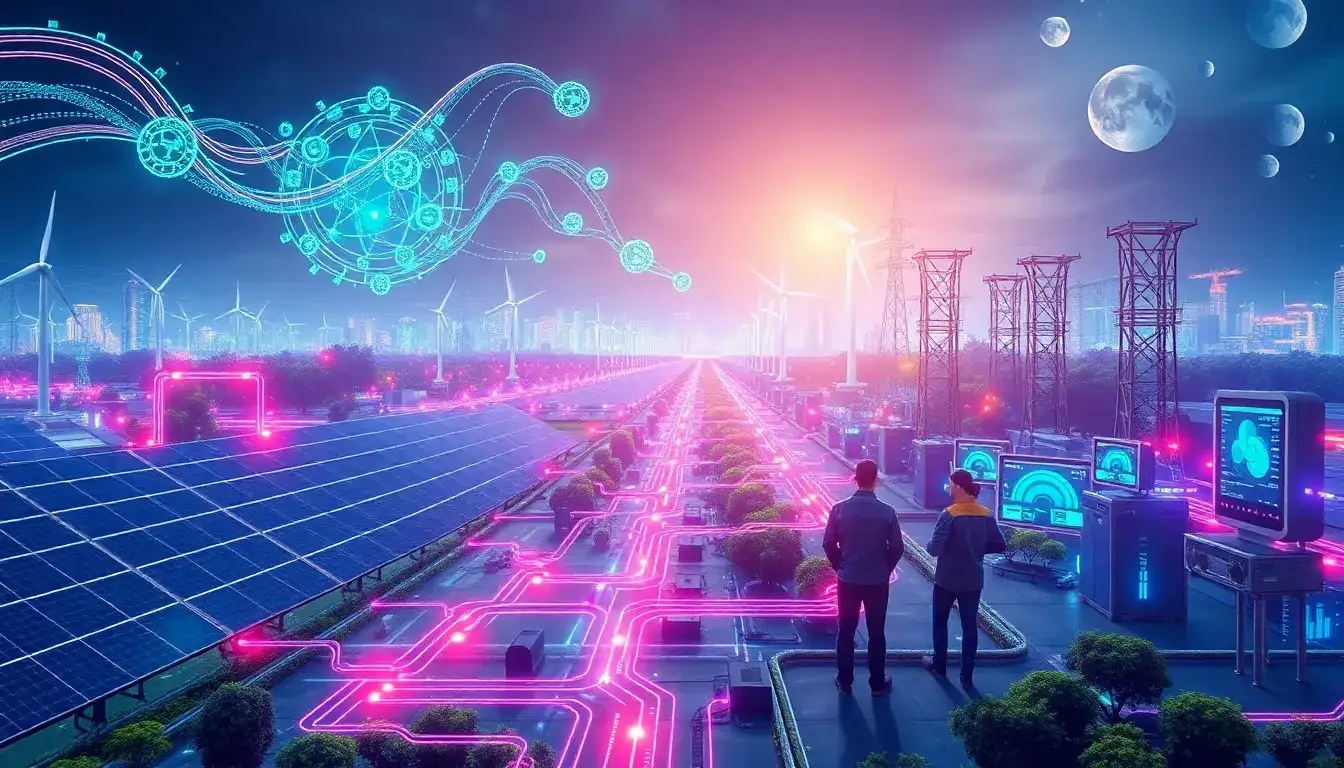 How does AI handle real-time data in smart grid settings