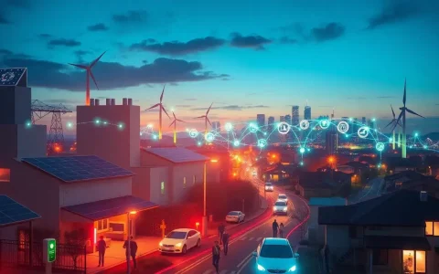 How do smart grids contribute to reducing energy waste