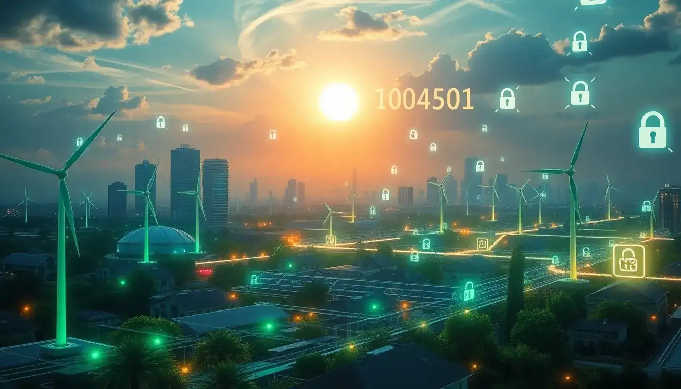 How do cybersecurity threats impact the integration of renewable energy into smart grids