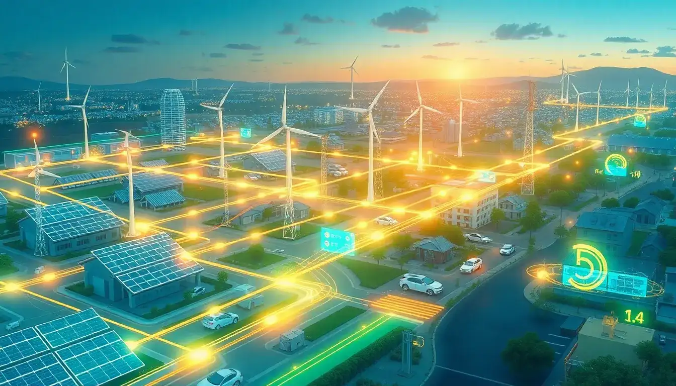 How can smart grid technologies help reduce the risk of power outages caused by renewable energy fluctuations