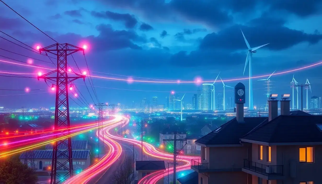 How do IoT sensors enhance the reliability of smart grid systems