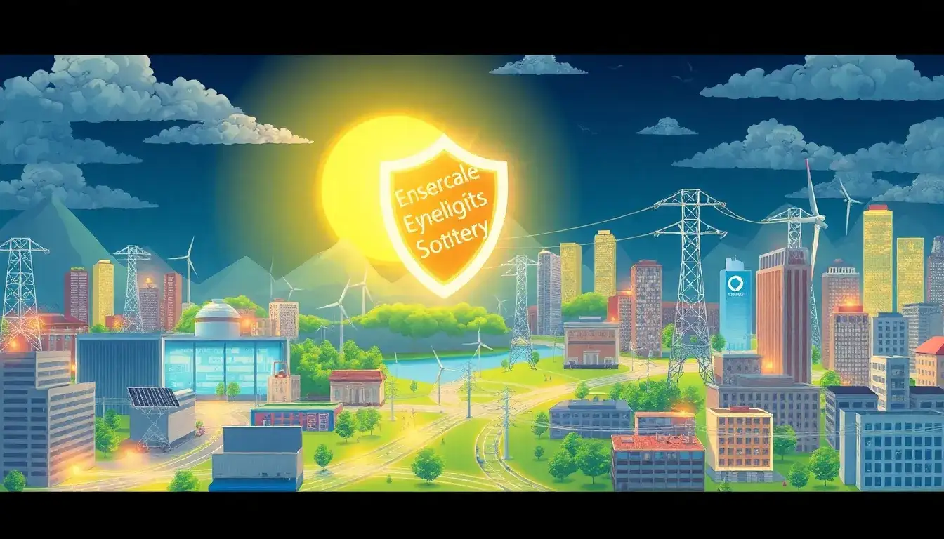 How do energy storage systems enhance grid resilience