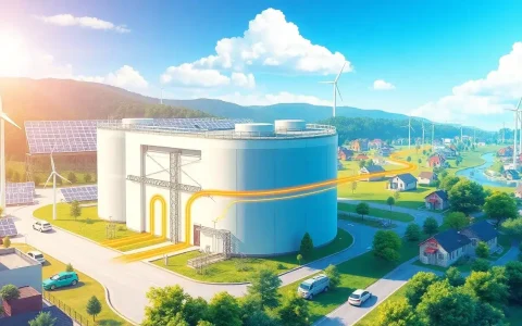 How does thermal energy storage improve grid stability