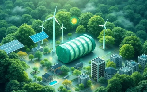 How does energy storage contribute to the sustainability of microgrids