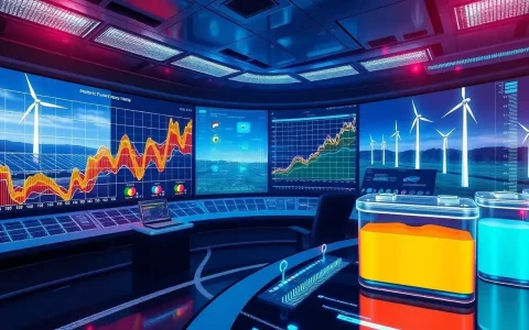 How do utilities use time series forecasting to predict battery usage