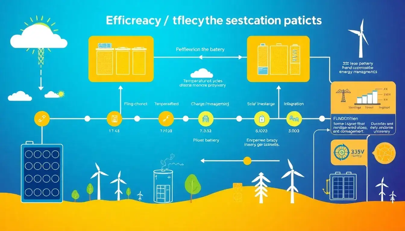 What factors influence the efficiency of BESS systems