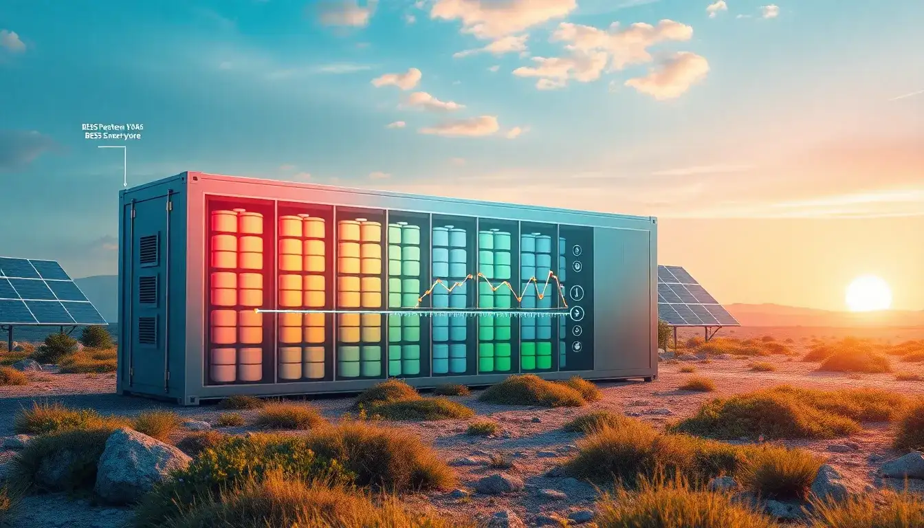 What are the typical losses associated with BESS systems over time