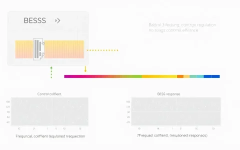How does the control coefficient in BESS affect its frequency regulation capabilities