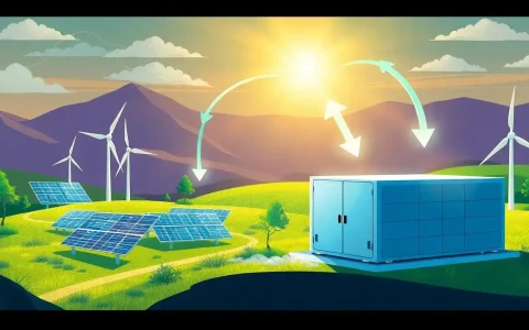 How do energy storage systems integrate with renewable energy sources