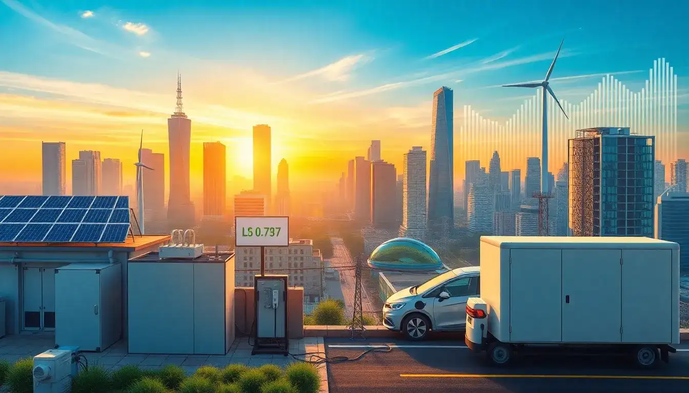 What are some real-world examples of successful peak load management using energy storage systems